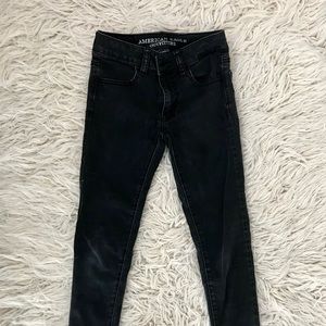 Black American eagle jeans 00